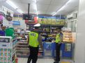 Polsek Pabean Cantikan Gelar Patroli Malam di Mini Market, Cegah Tindak Pencurian