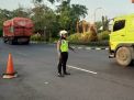 Satlantas Polres Tanjung Perak Lakukan Pengaturan Pagi Beri Pelayanan Masyarakat