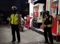 Polsek Pabean Cantikan Gelar Patroli Malam di SPBU, Antisipasi Kejahatan 3C
