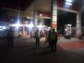 Polsek Semampir Patroli Malam di SPBU, Antisipasi Kriminalitas