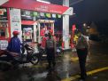 Polsek Pabean Cantikan Gelar Patroli Malam di SPBU, Antisipasi 3C