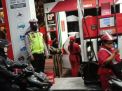 Polsek Pabean Cantikan Lakukan Patroli Malam di SPBU, Antisipasi 3C