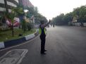 Antisipasi Kemacetan, Polsek Pabean Cantikan Laksanakan Pengaturan Pagi