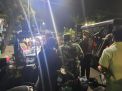 Polsek Pabean Cantikan Bareng Personil Gabungan Gelar Operasi Jam Malam Dengan Sasaran Warung-Warung