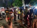 Polres Tanjung Perak Gelar Patroli Skala Besar Bersama Satpol PP, Tertibkan Penggunaan Masker
