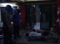 Polsek Asemrowo Gelar Operasi Penertiban Masker Bareng Linmas