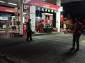 Polsek Pabean Cantikan Gelar Patroli Malam di SPBU, Titip Pesan Waspada Uang Palsu