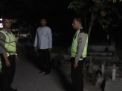 Antisipasi Pesta Miras, Polsek Semampir Pantau TPU Setiap Malam