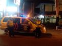 Personil Unit Lantas & Unit Sabhara Polsek Kenjeran Patroli Malam Gerai ATM