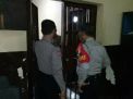 Polsek Pabean Cantikan Cek Tahanan Usai Apel Pagi Pergantian Petugas Jaga
