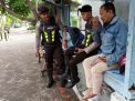 Satsabhara Polres Tanjung Perak Patroli Pemukiman, Titip Pesan Waspada 3 C
