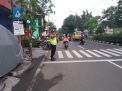 Polsek Semampir Laksanakan Pengaturan Rutin Bantu Keberangkatan Anak Sekolah