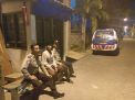 Pantau Keamanan Pemukiman, Polsek Asemrowo Lakukan Patroli Malam
