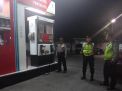 Patroli di SPBU, Polsek Semampir Sampaikan Himbauan Waspada Uang Palsu