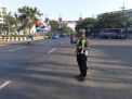 Satlantas Polres Tanjung Perak Gelar Pengaturan Pagi Bantu Keberangkatan Anak Sekolah