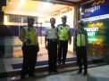 Pantau Keamanan di Kantor Bank, Polsek Pabean Cantikan Rutin Patroli Malam