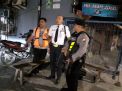 Satsabhara Polres Tanjung Perak Pantau Keamanan Kantor Bank, Melalui Patroli Malam