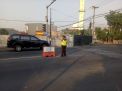 Cegah Macet, Polsek Kenjeran Lakukan Pengaturan Pagi