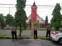 Polsek Kenjeran Lakukan Patroli di Gereja-Gereja, Pastikan Tidak ada Kegiatan Kebaktian