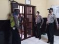 Cegah Tahanan Kabur, Polsek Pabean Cantikan Lakukan Pengecekan Rutin