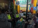 Personil Polsek Krembangan Sambang Kampung Tangguh Ingatkan Penerapan Protokol Pencegahan Covid-19