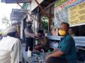 Babinkamtibmas Pegirian Sampaikan Himbauan Penggunaan Masker