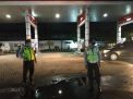Polsek Semampir Patroli SPBU, Ingatkan Untuk Waspada Uang Palsu