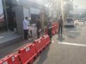 Urkes Polres Tanjung Perak Lakukan Cek Suhu Badan Cegah Penyebaran Covid-19
