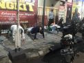 Polsek Semampir Bersama Instansi Samping Gelar Operasi Penertiban Masker di Depan Mako