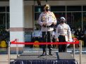 Kapolres Tanjung Perak Pimpin Apel Gelar Pasukan Operasi Patuh Semeru 2021 di Lapangan Parkir GSN