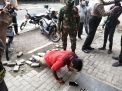Polsek Pabean Cantikan Rutin Operasi Penertiban Masker, Tekan Penyebaran Covid-19