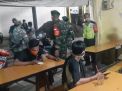 Polsek Krembangan Laksanakan Operasi Penertiban Masker di Warkop Jalan Demak Barat
