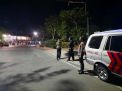 Polsek Kenjeran Gelar Patroli Malam, Pantau Keamanan di Taman Suroboyo