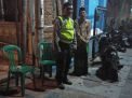 Personil Polsek Kenjeran Pengamanan Pesta Khitanan