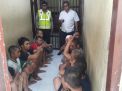 Polsek Pabean Cantikan Cek Rutin Tahanan Usai Apel Pagi