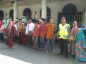 Pengunjung Masjid Ampel Membludak Pasca Lebaran