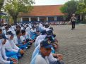 Dikyasa Satlantas Polres Tanjung Perak Sosialisasikan Tertib Lalu Lintas Ke Pelajar