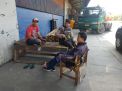 Jaga Keamanan Obyek Vital, Satsabhara Polres Tanjung Perak Gelar Patroli Rutin