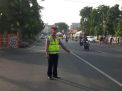 Unit Lantas Polsek Pabean Cantikan Gelar Pengaturan Pagi Lancarkan Keberangkatan Anak Sekolah