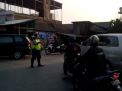 Pengaturan Lalu Lintas Sore Jalan Tambak Mayor Berlangsung Kondusif
