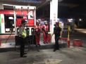 Personil Polsek Pabean Cantikan Lakukan Patroli Malam di SPBU, Antisipasi Kerawanan