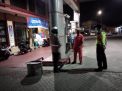 Cegah Kriminalitas di SPBU, Polsek Pabean Cantikan Lakukan Patroli Malam