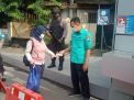 Urkes Bag Sumda Polres Tanjung Perak Lakukan Pengecekan Suhu Badan, Cegah Penyebaran Covid-19 di Mako