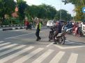 Unit Lantas Polsek Kenjeran Gelar Pengaturan Pagi, Bantu Keberangkatan Pekerja