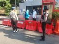Urkes Polres Tanjung Perak Lakukan Cek Suhu Badan