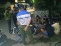 Polsek Pabean Cantikan Bersama Satpol PP & Linmas Bubarkan Pesta Miras
