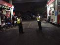Polsek Pabean Cantikan Lakukan Patroli Malam di SPBU, Ingatkan Untuk Waspada Uang Palsu