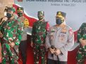 Panglima TNI dan Kapolri Meninjau Vaksinasi Bagi Anggota TNI dan Polri di Kota Surabaya