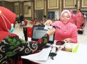 Dalam Rangka HKGB ke-69 Bhayangkari Polda Jatim Gelar Bhakti Sosial Donor Darah
