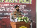 Polres Mojokerto Hibahkan 150 Peti Jenazah Untuk RS Rujukan Covid-19